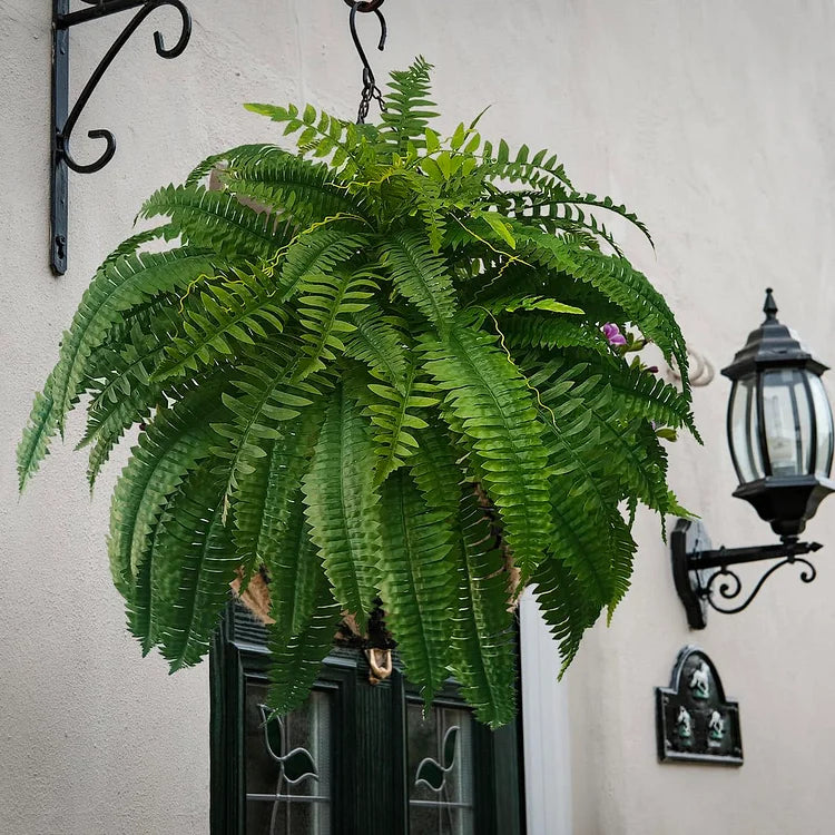 UV-Resistant Artificial Boston Fern