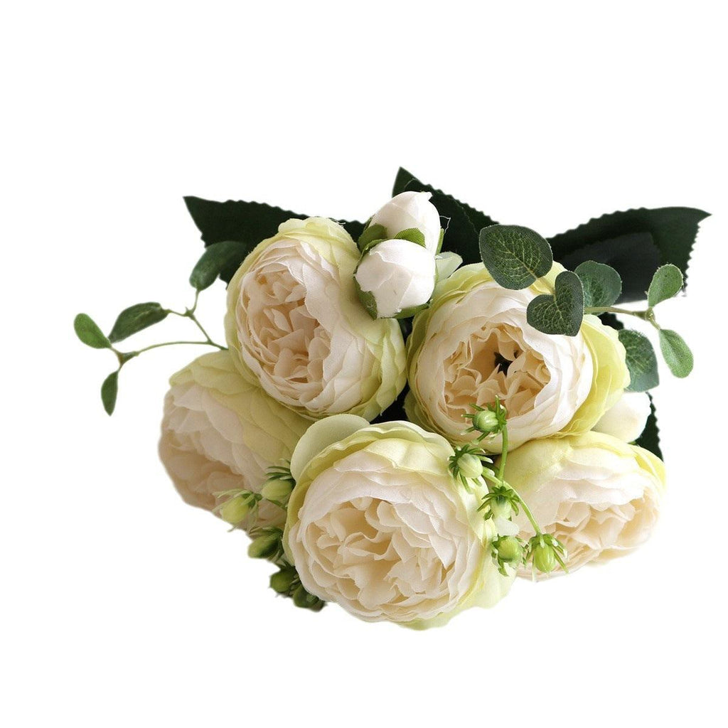 5-Head Silk Artificial Flower Bouquet