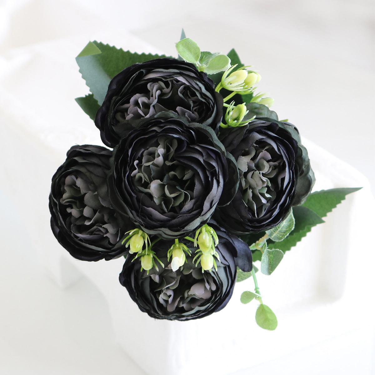 5-Head Silk Artificial Flower Bouquet