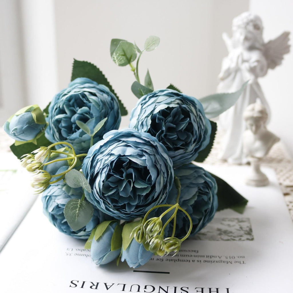 5-Head Silk Artificial Flower Bouquet