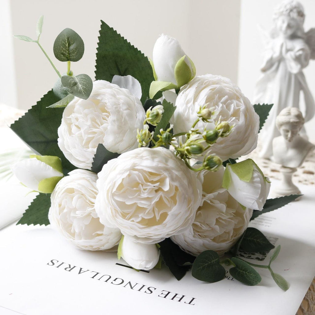 5-Head Silk Artificial Flower Bouquet