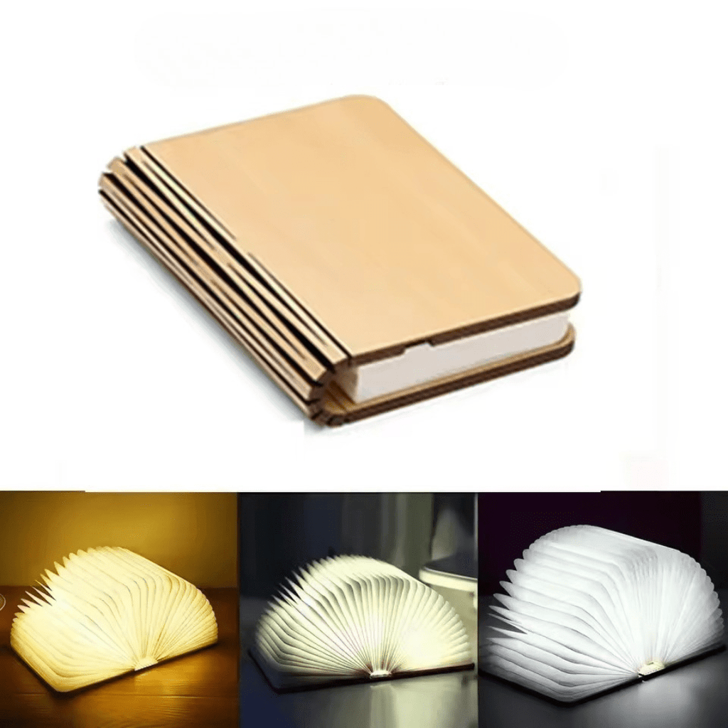 Lumibook Foldable Rechargeable Table Lamp with 360° Design