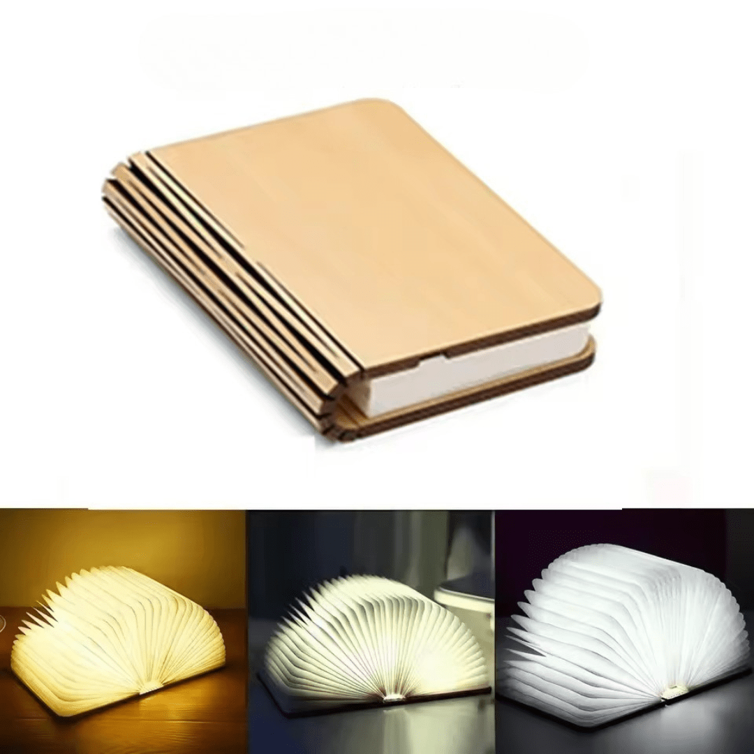 Lumibook Foldable Rechargeable Table Lamp with 360° Design