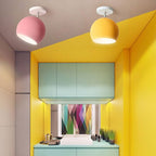 Nordic Macaron Round Aluminium Ceiling Light