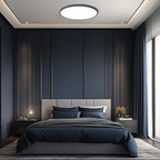 Modern Round LED Flush Ceiling Light for Hallway & Living Spaces Contemporary Home Lighting