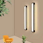Nordic Minimalist Long LED Ceiling Light Fixture Contemporary Home Lighting