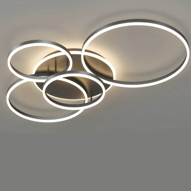 Modern Circular LED Ceiling Light Contemporary Home Lighting