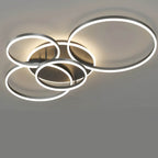 Modern Circular LED Ceiling Light Contemporary Home Lighting