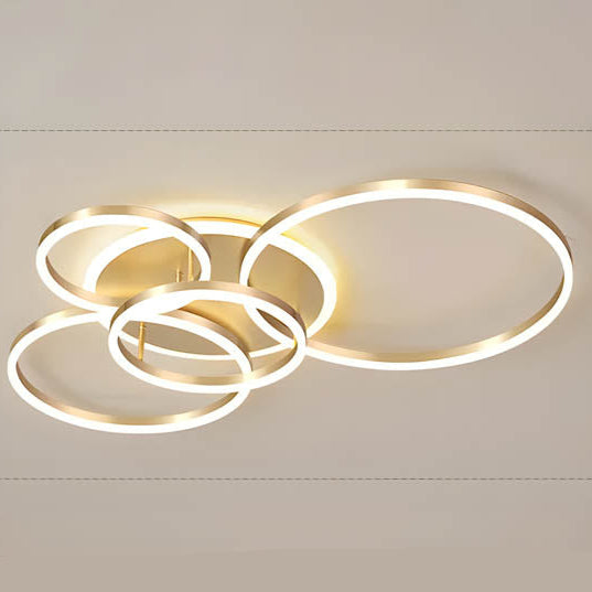Modern Circular LED Ceiling Light Contemporary Home Lighting