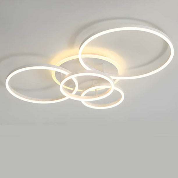 Modern Circular LED Ceiling Light Contemporary Home Lighting