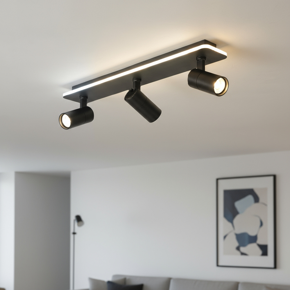 Multiple Spot Ceiling Light Contemporary Home Lighting