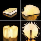 Lumibook Foldable Rechargeable Table Lamp with 360° Design