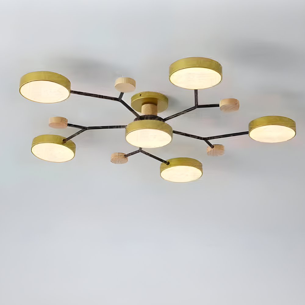 Ceiling Light Modern LED Flush Mount Chandelier Contemporary Home Lighting