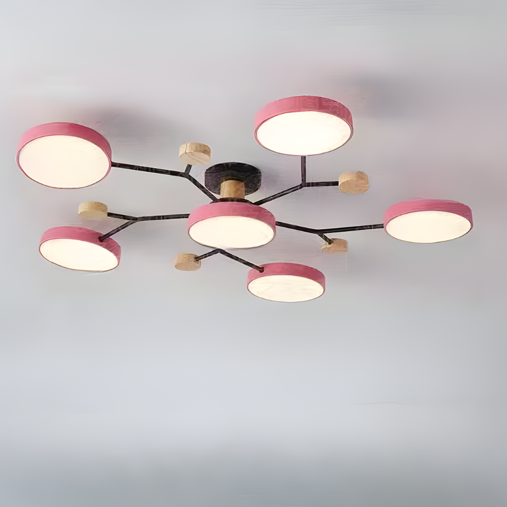 Ceiling Light Modern LED Flush Mount Chandelier Contemporary Home Lighting