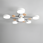 Ceiling Light Modern LED Flush Mount Chandelier Contemporary Home Lighting
