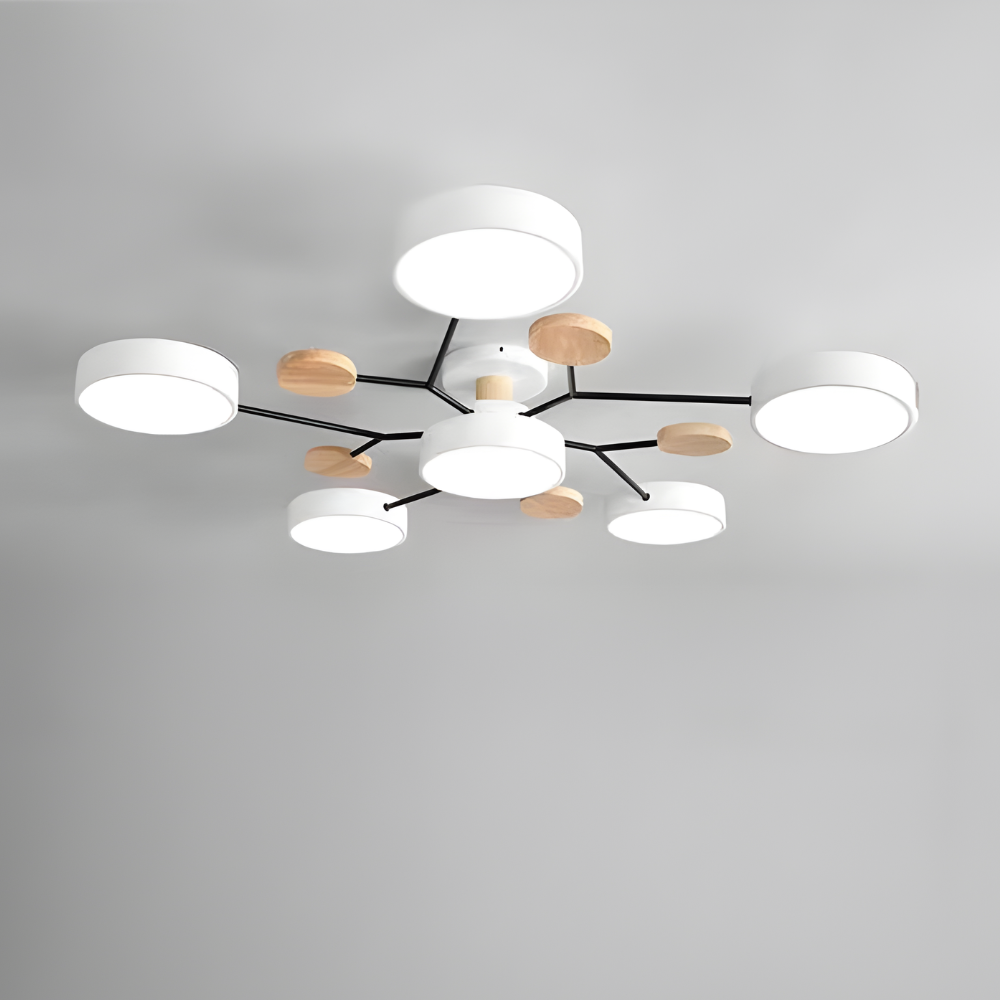 Ceiling Light Modern LED Flush Mount Chandelier Contemporary Home Lighting