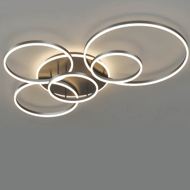 Modern Circular LED Ceiling Light Contemporary Home Lighting