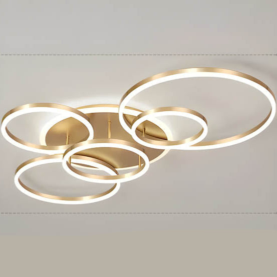 Modern Circular LED Ceiling Light Contemporary Home Lighting