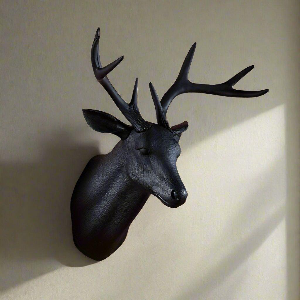 Nordic Matte Deer Wall Sculpture