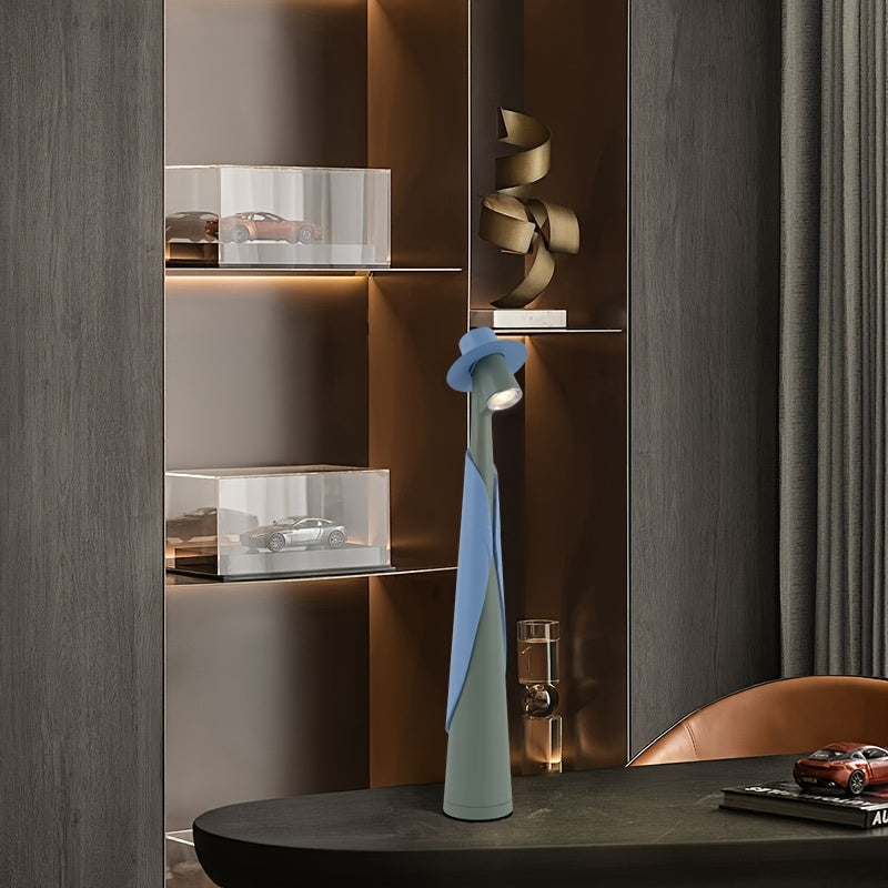 Modern Rechargeable LED Hat Lamp with Touch Control