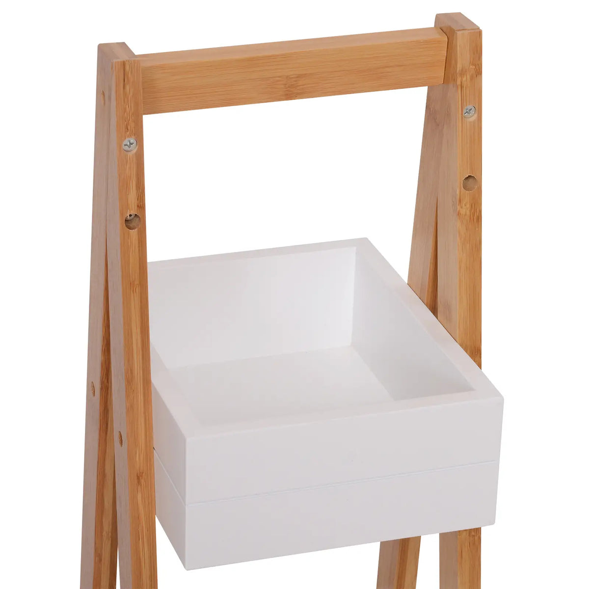 A-Shape 3-Tier Storage Rack for Bathroom and Kitchen White