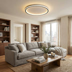Scandinavian Round LED Ceiling Light Contemporary Home Lighting
