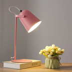 Nordic Macaron Iron Table Lamp Warm Ambient Lighting