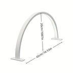 Crescent Moon LED Desk Lamp with Adjustable USB Lighting