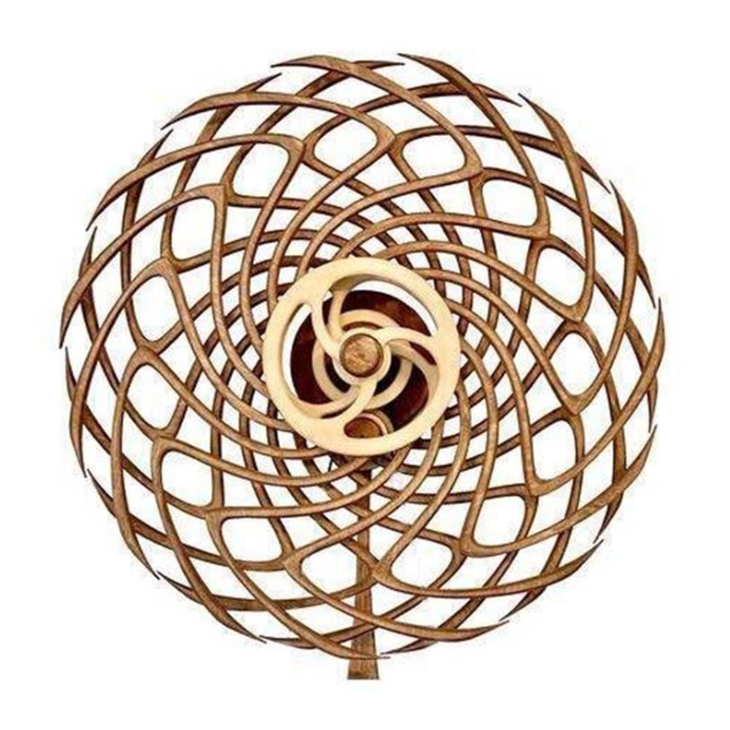 Handmade Wooden Kinetic Sculpture