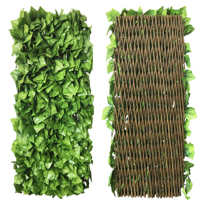 Expandable Artificial Ivy Privacy Fence
