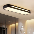 Nordic Minimalist Long LED Ceiling Light Fixture Contemporary Home Lighting