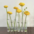 Flexible Glass Tube Flower Vase