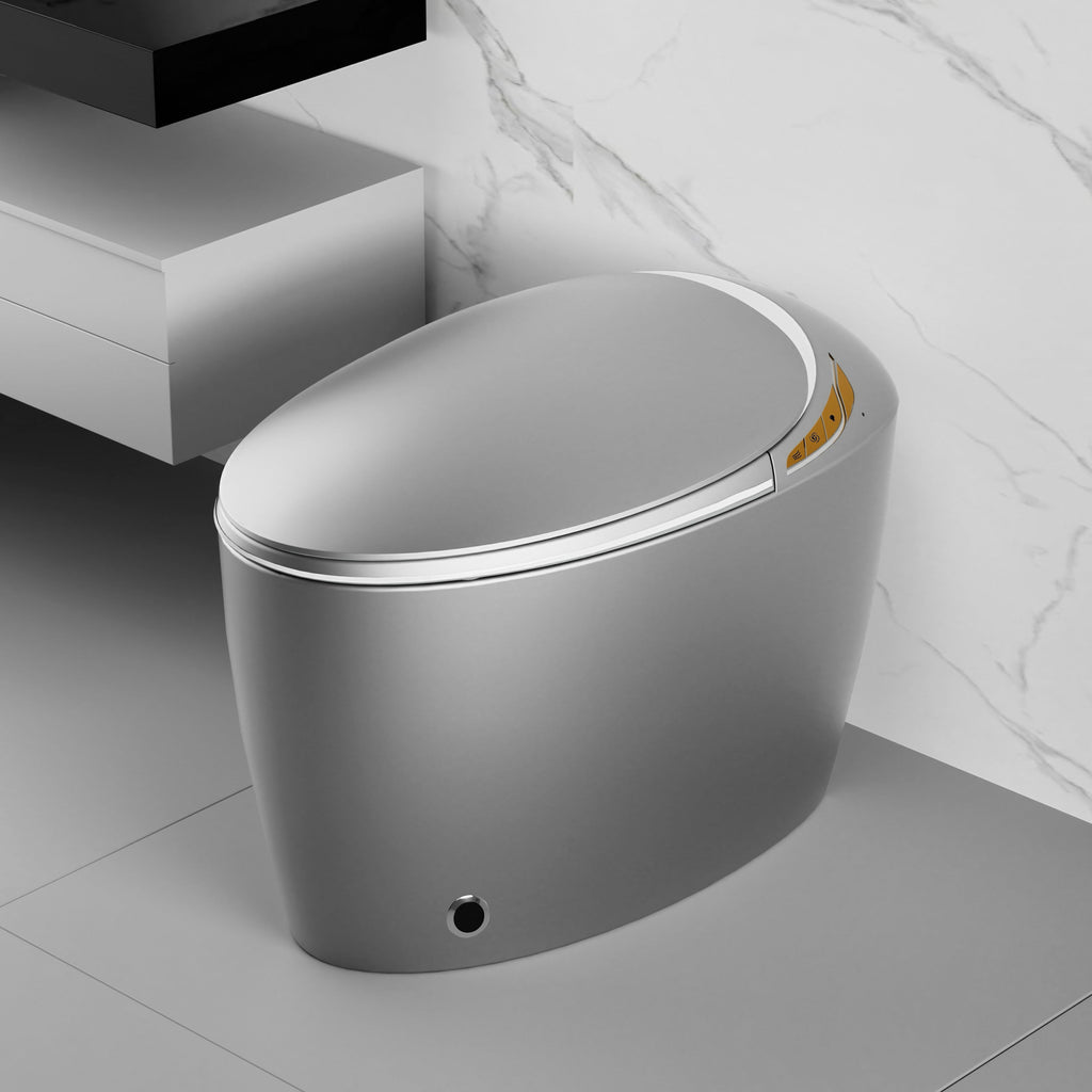 Luxury Smart Toilet with Integrated Bidet Seat