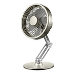 360-Degree Rotatable Foldable Metal Mini Desk Fan for Home Office Cooling