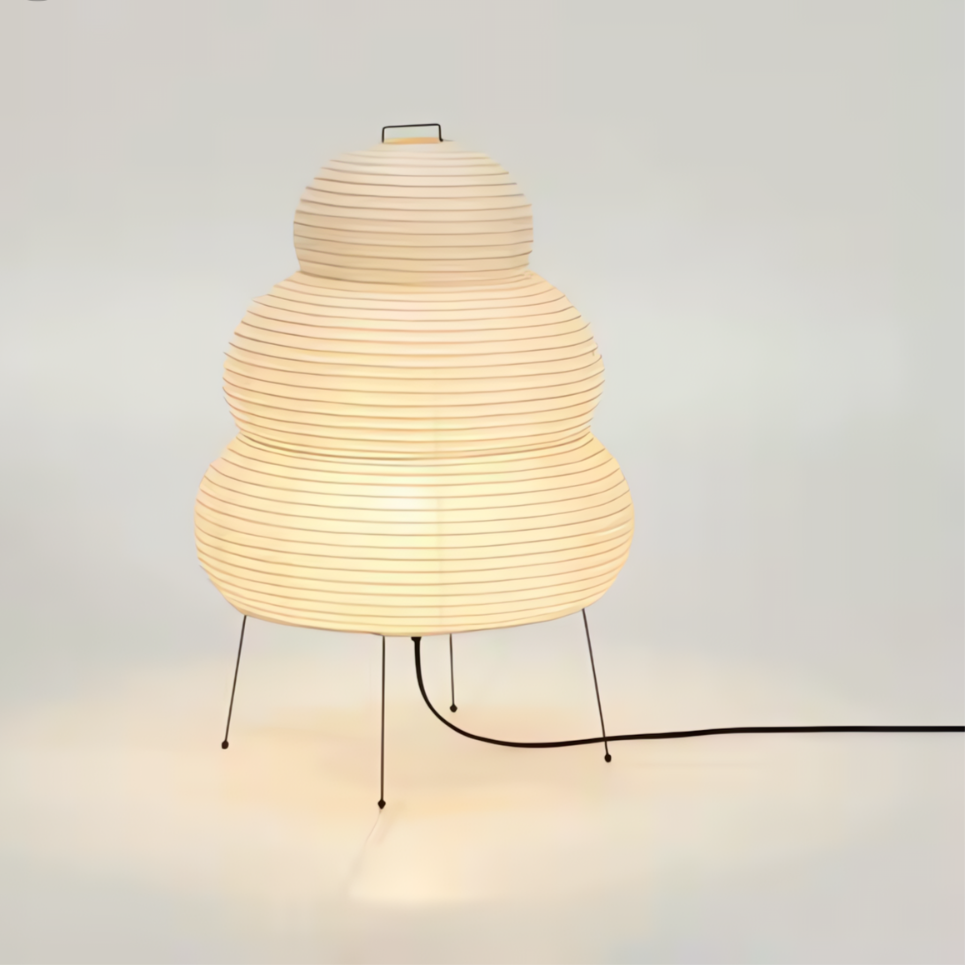 Zen Floor Lamp – Japanese Wabi-Sabi Style LED Lamp