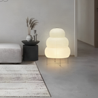 Zen Floor Lamp – Japanese Wabi-Sabi Style LED Lamp