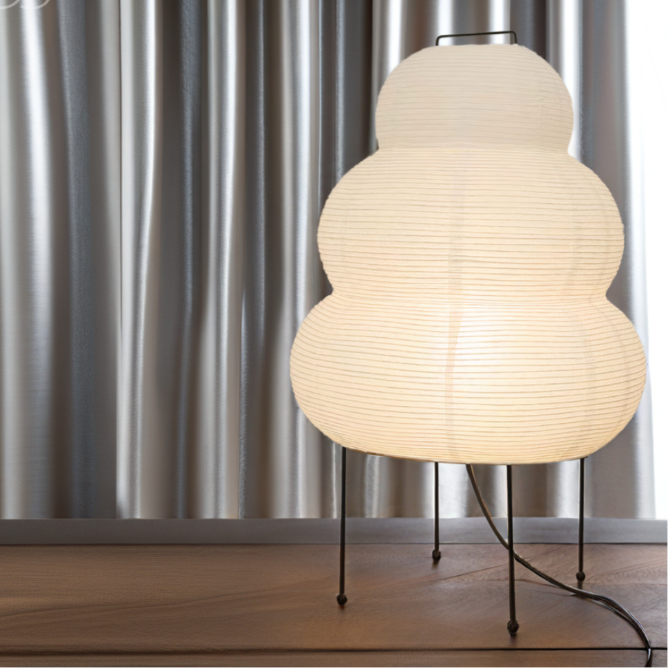 Zen Floor Lamp – Japanese Wabi-Sabi Style LED Lamp