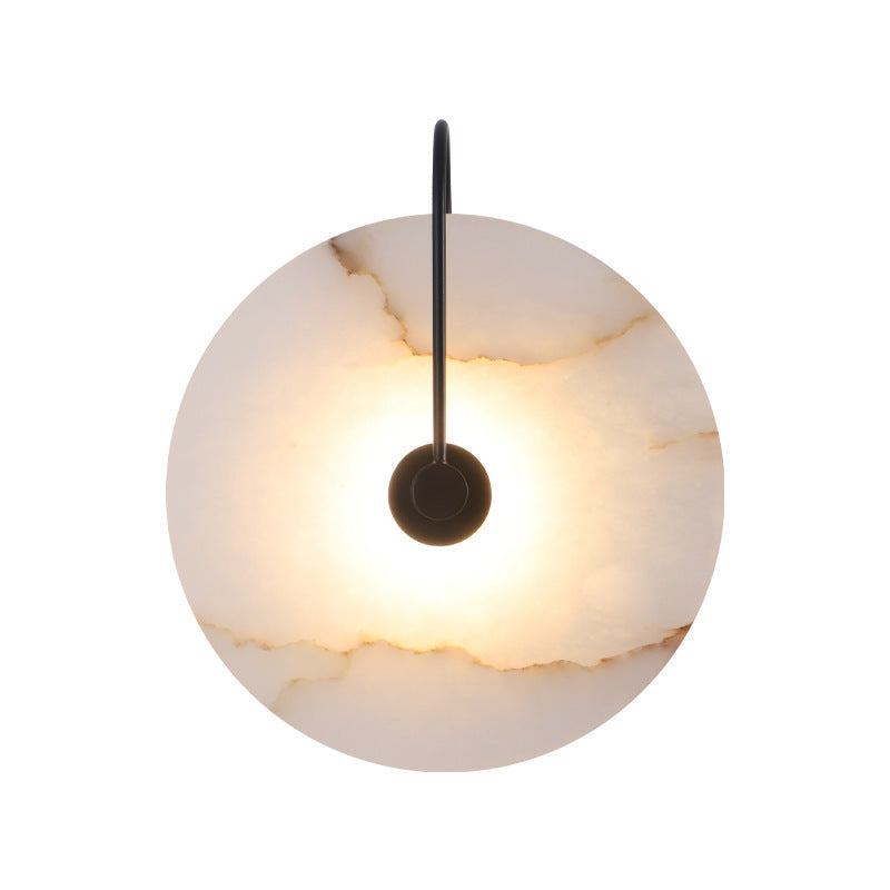 Alabaster Marble LED Wall Lamp Modern Interior Lighting