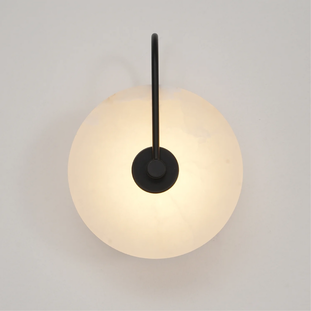 Alabaster Marble LED Wall Lamp Modern Interior Lighting