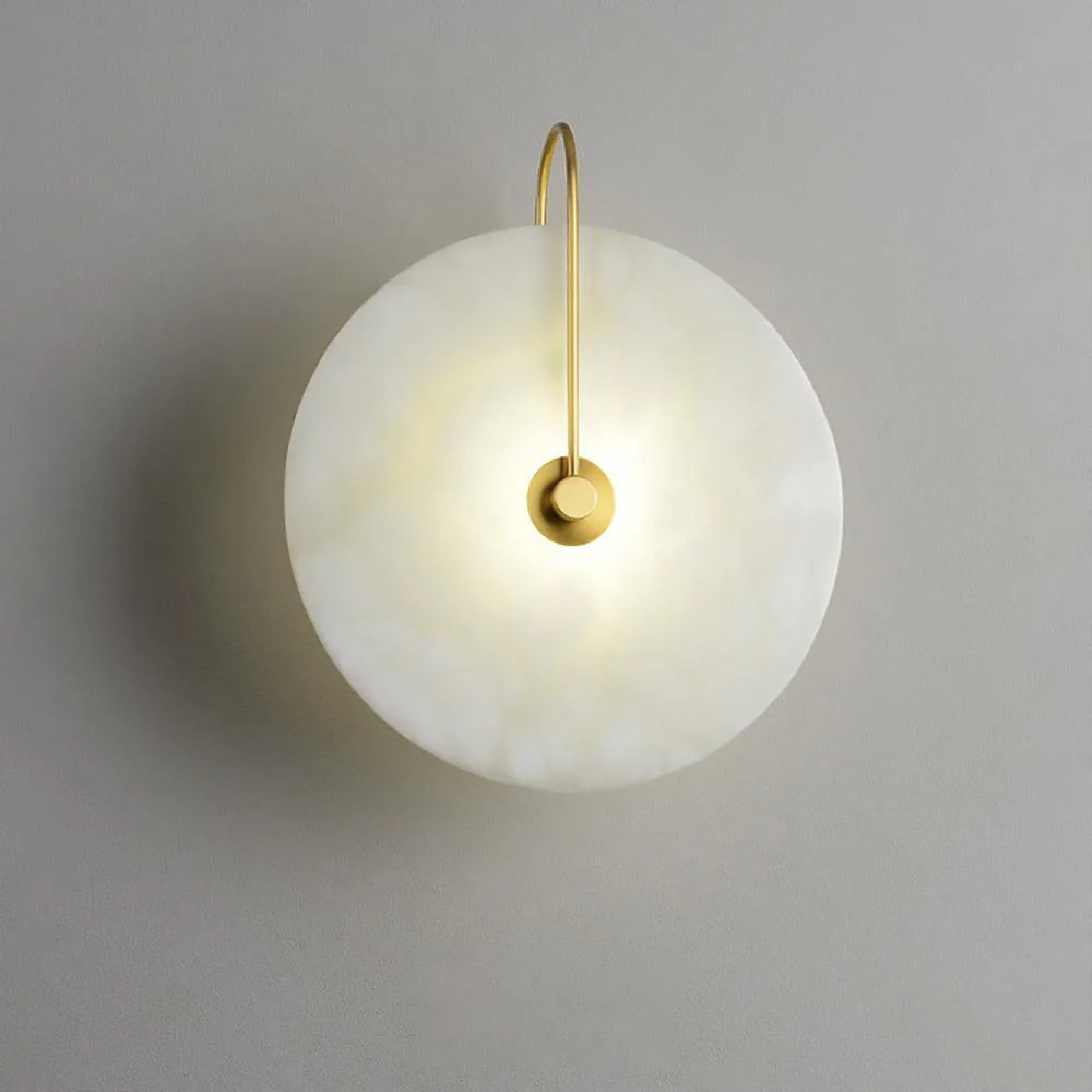 Alabaster Marble LED Wall Lamp Modern Interior Lighting
