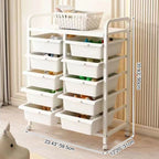 Rolling Drawer Mobile Storage Organizer Modern Home Storage