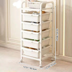 Rolling Drawer Mobile Storage Organizer Modern Home Storage