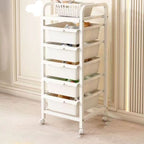 Rolling Drawer Mobile Storage Organizer Modern Home Storage