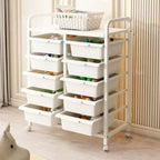 Rolling Drawer Mobile Storage Organizer Modern Home Storage