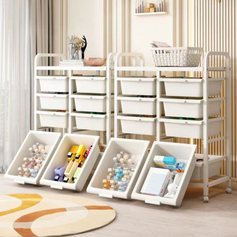 Rolling Drawer Mobile Storage Organizer Modern Home Storage