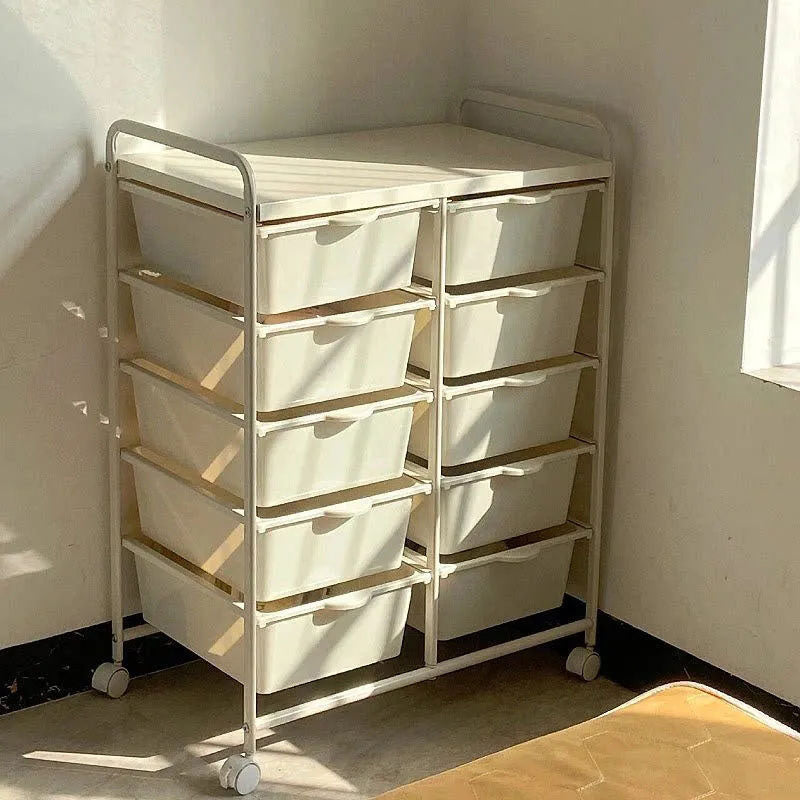 Rolling Drawer Mobile Storage Organizer Modern Home Storage