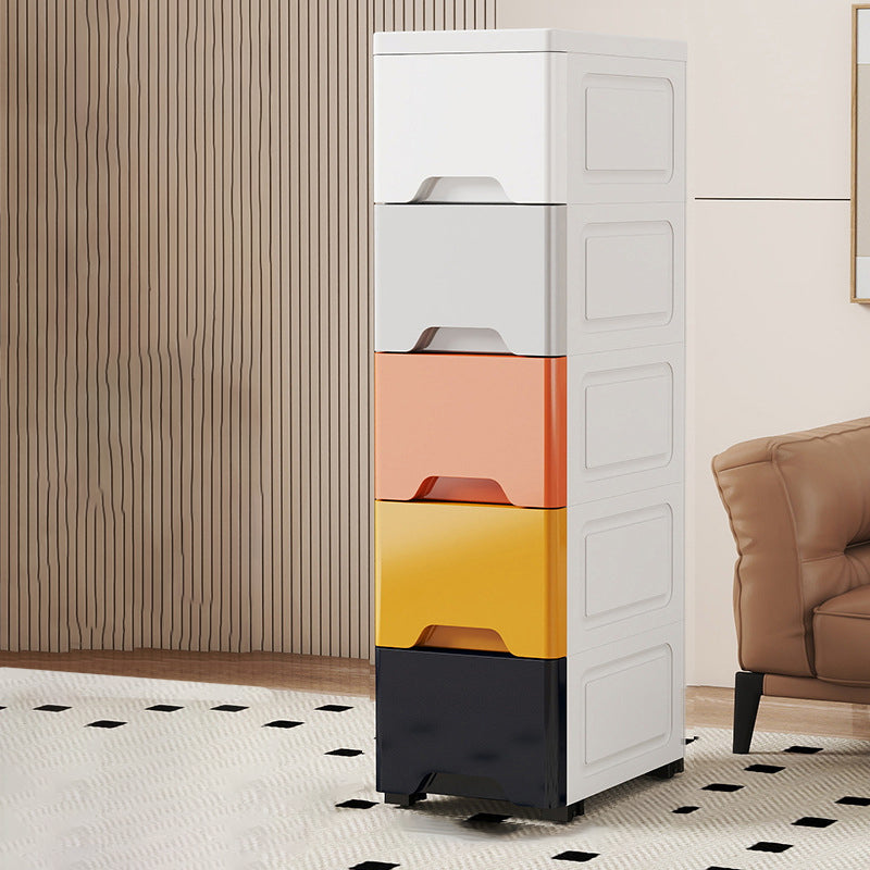 Minimalist 5-Drawer Storage Cabinet Modern Home Storage