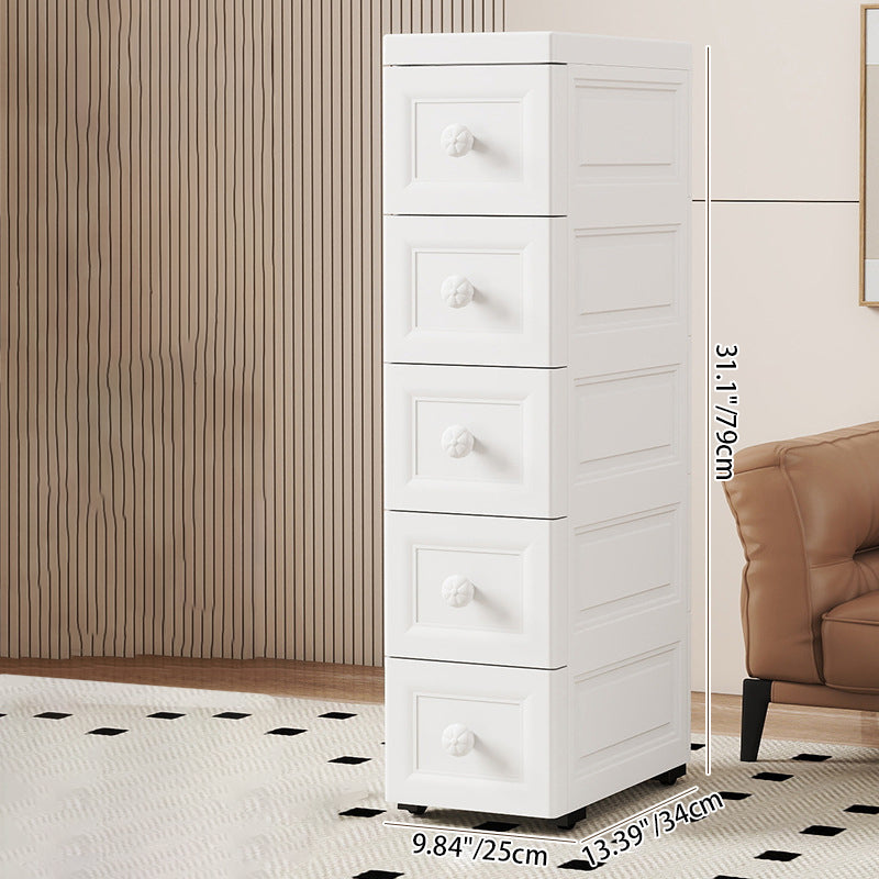 Minimalist 5-Drawer Storage Cabinet Modern Home Storage