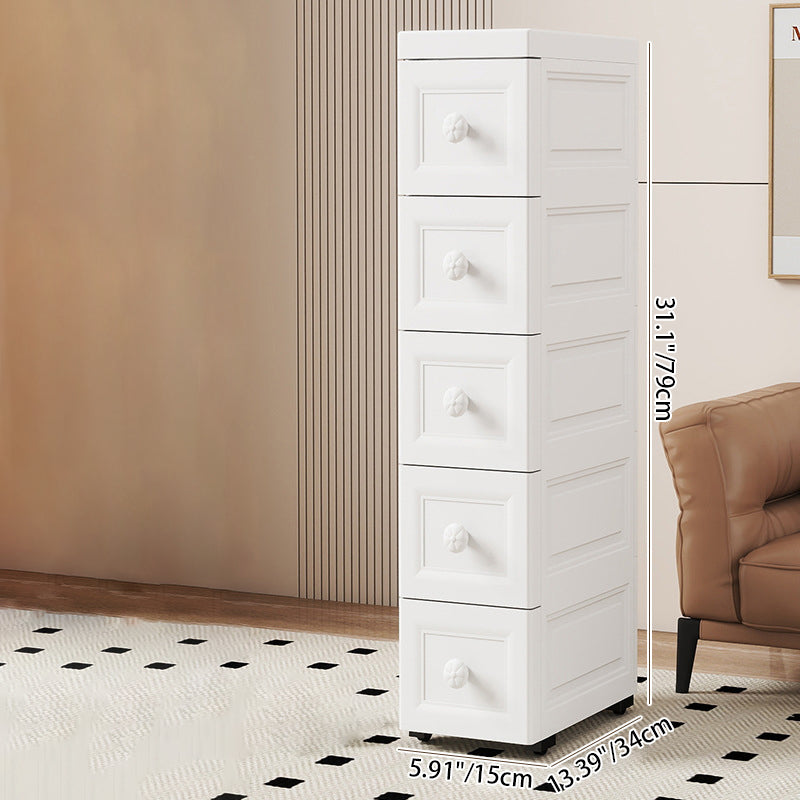 Minimalist 5-Drawer Storage Cabinet Modern Home Storage