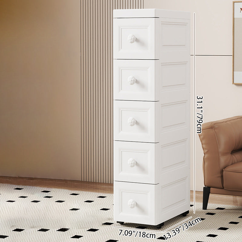 Minimalist 5-Drawer Storage Cabinet Modern Home Storage
